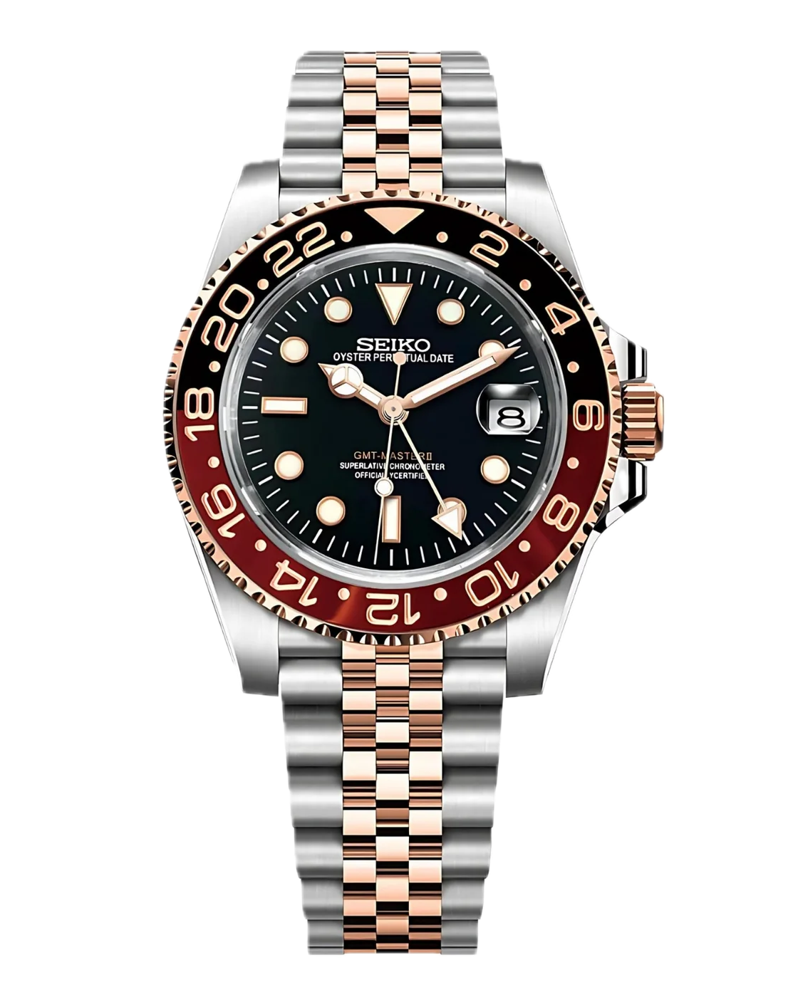 Seiko GMT Master II Root Beer