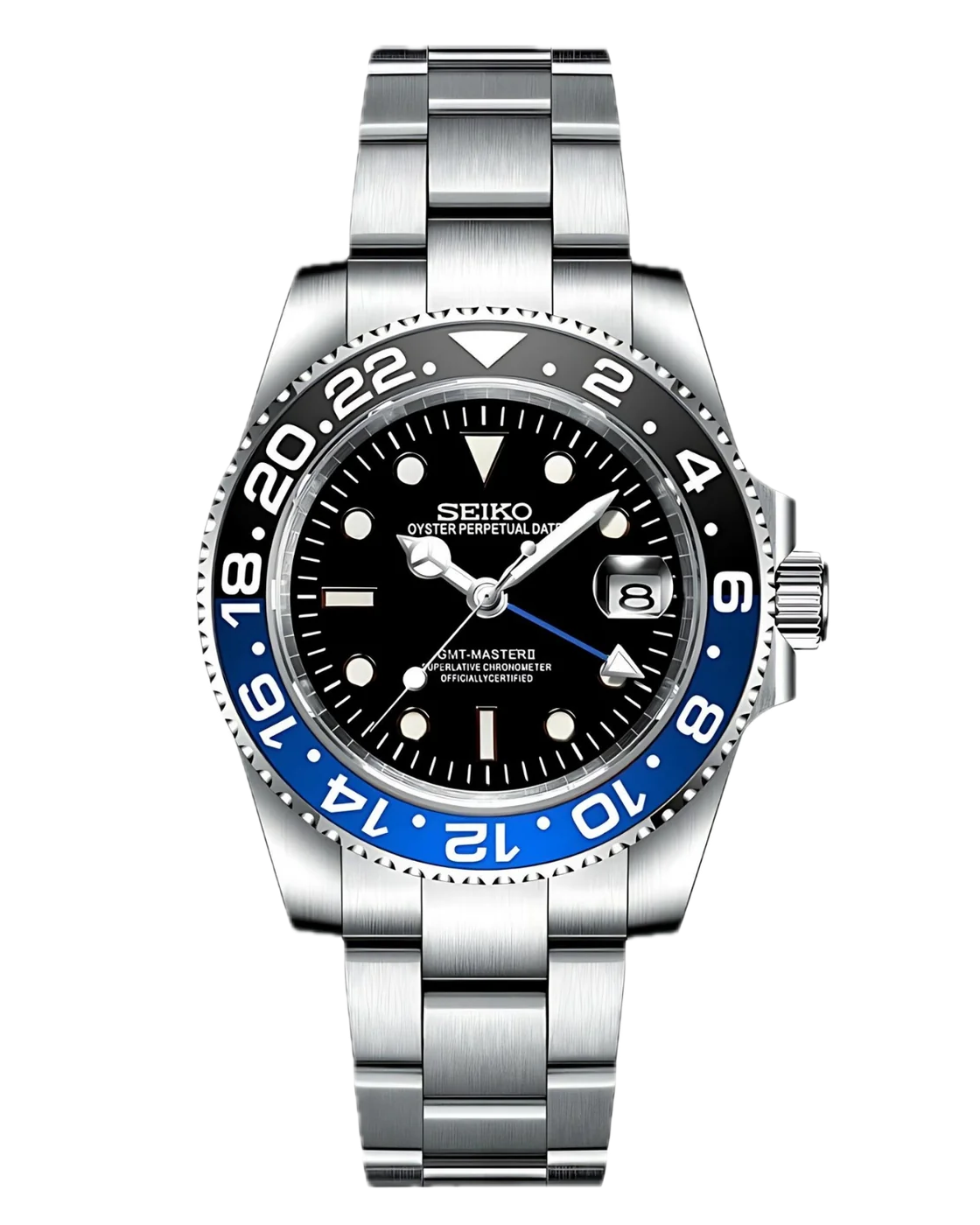 Seiko GMT Master II Batman