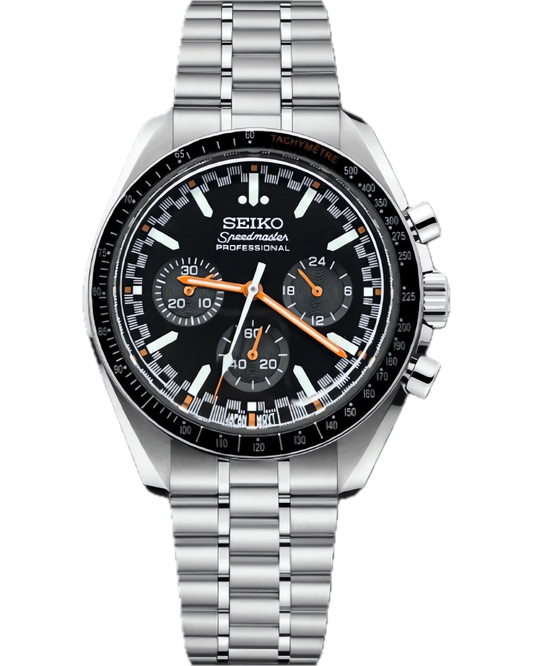 Seiko Speedmaster Negro y Naranja