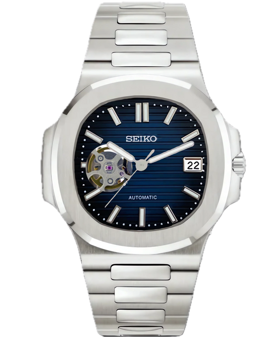 Seiko Nautilus Corazón Abierto Azul