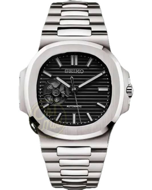 Seiko Nautilus Corazón Abierto Negro