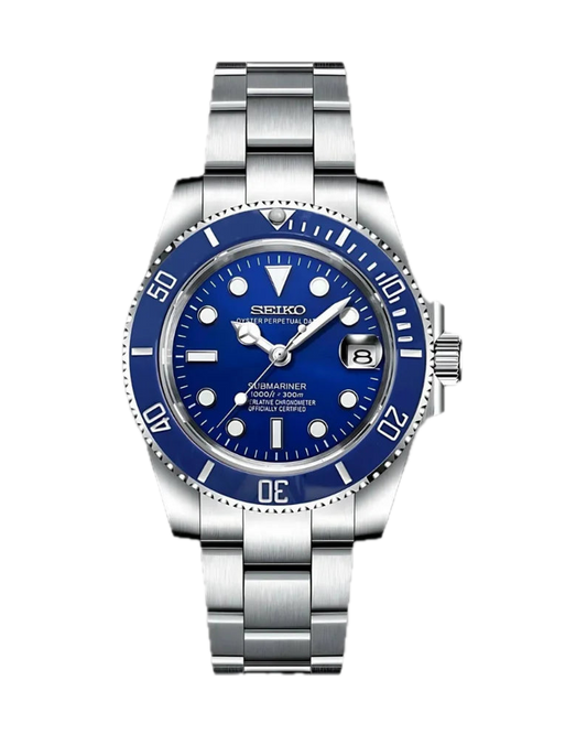 Seiko Submariner Azul