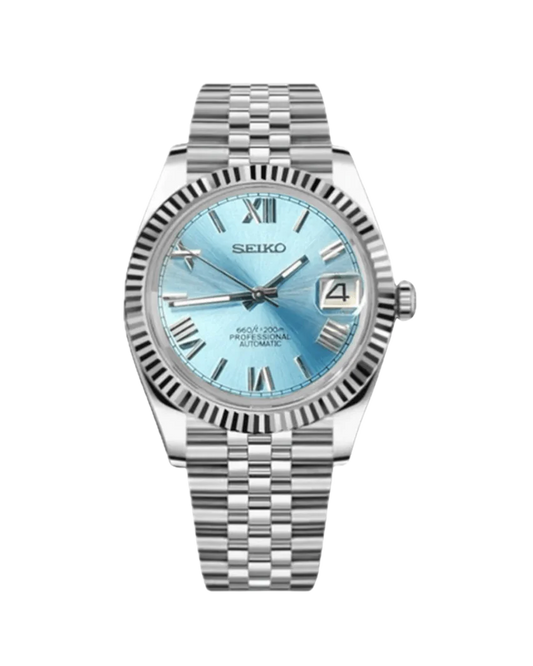 Seiko Datejust Números Romanos Tiffany